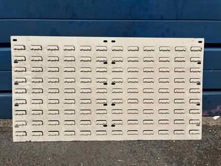 Photo of free Louvre board for kanban bins (Peachcroft OX14) #1
