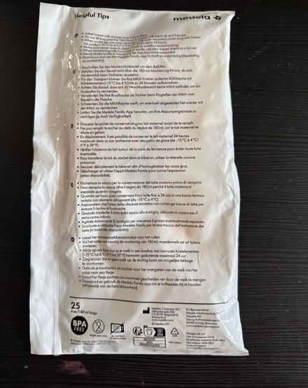 Photo of free Medela breast milk storage bags (South Norwood) #2