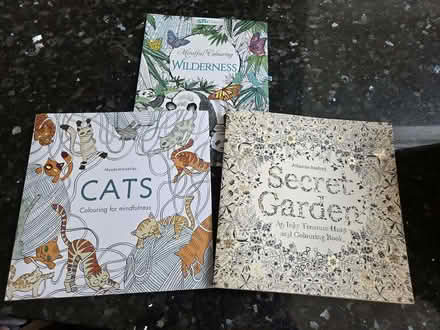 Photo of free Three Mindfulness Colouring Books (Chelmer Village CM2) #1