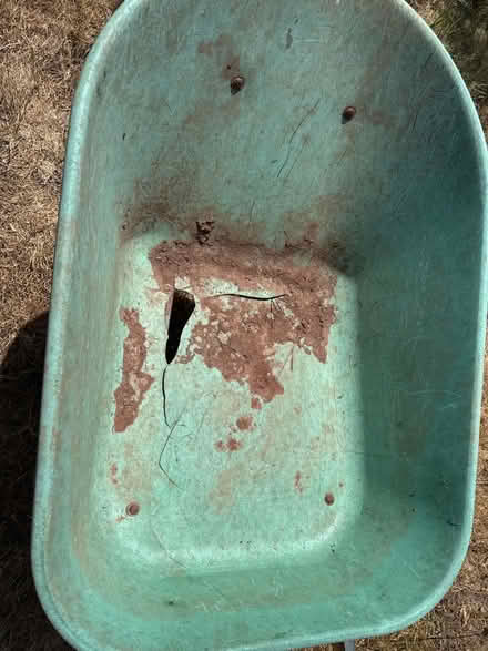 Photo of free 2 wheeled wheelbarrow (Tuplin Park TQ12) #2