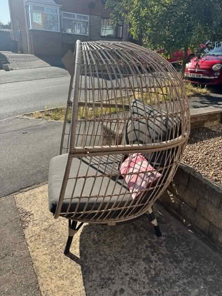 Photo of free Large Egg Chair (Wadsley Bridge S5 8) #2