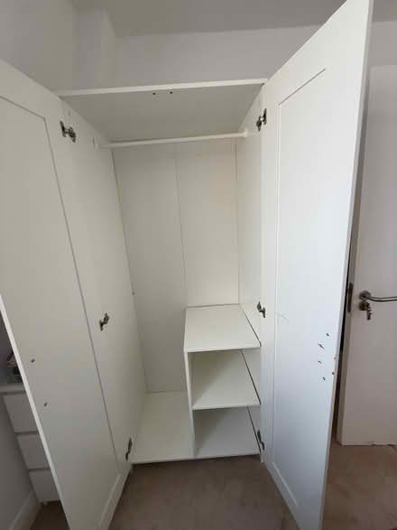 Photo of free White IKEA wardrobe (Westbourne Green W2) #2