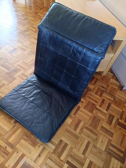 Photo of free Black Leather IKEA Chair Cushion (Bray SL6) #2