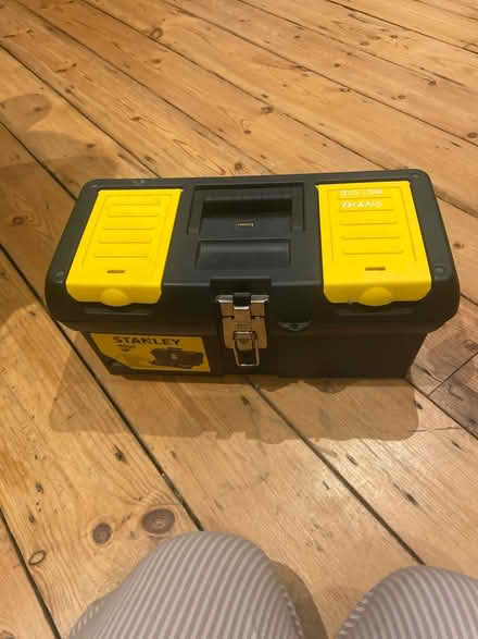 Photo of free Stanley toolbox (N1 St Mary’s Church Islington) #1