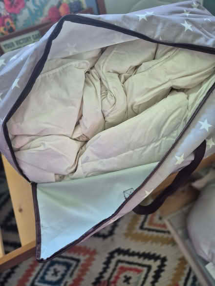 Photo of free King-size feather duvet (Strawberry Hill TW2) #1