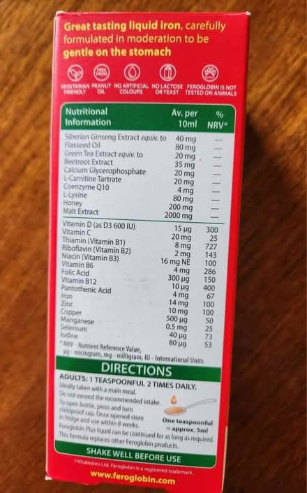 Photo of free Feroglobin (New Tupton S42) #3