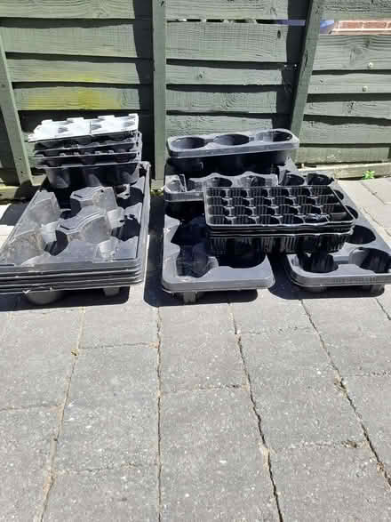 Photo of free Plant pot trays (Herringthorpe S65) #1