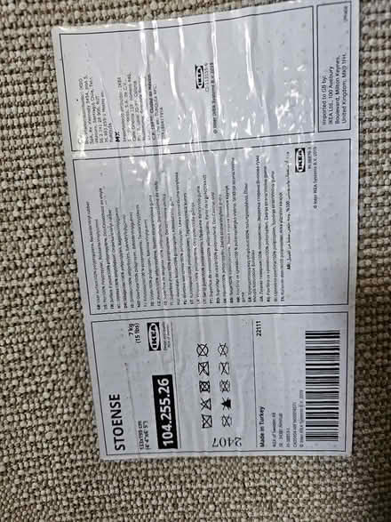 Photo of free Ikea rug beige for upcycling (Finchley N31) #2
