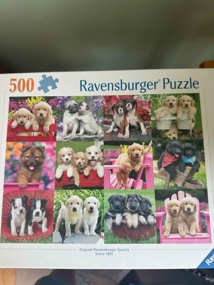 Photo of free 500 piece puzzle (Burlington) #1