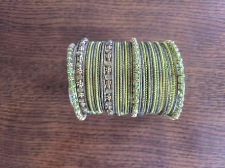 Photo of free Set of green Indian bangles (Adams Morgan) #2
