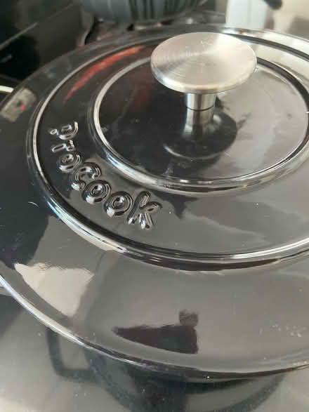 Photo of free Cast iron casserole pot (Loose, Maidstone ME15) #2