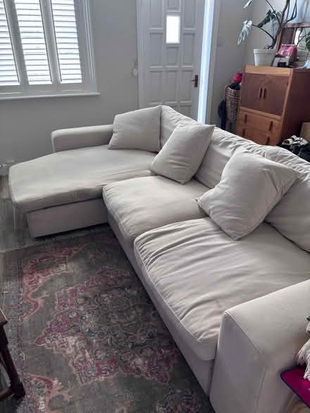 Photo of free Beige L shaped sofa (Ilkley LS29) #3