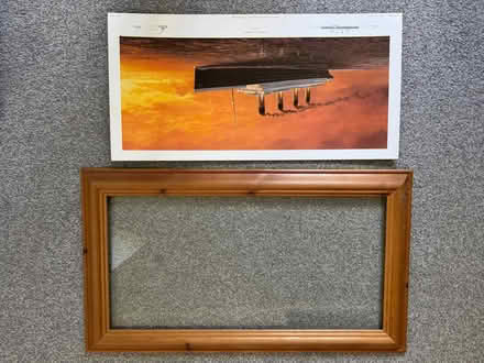 Photo of free Titanic print and frame (Kidlington OX5) #1