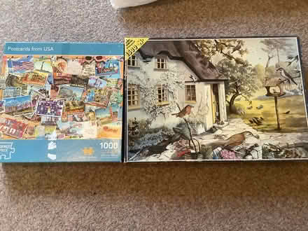 Photo of free 2 Jigsaw Puzzles - 1000 & 1500 pcs (Grange Estate, Letchworth SG6) #1