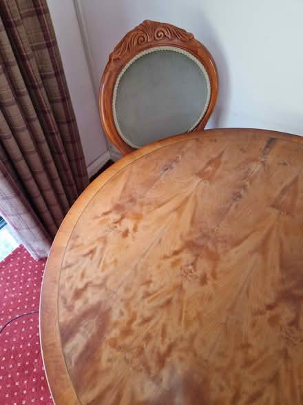 Photo of free Table and 6 chairs (Ballards CR2) #2