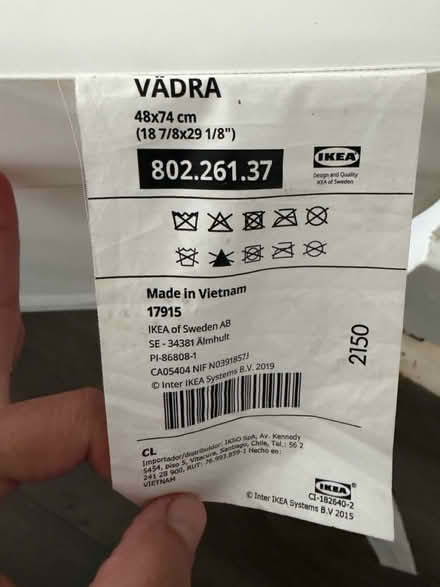 Photo of free Ikea Vadra changing mat (SM5) #2