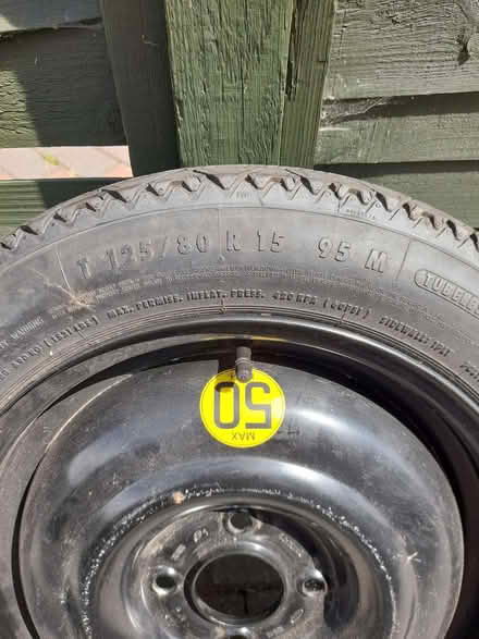 Photo of free Spare tyre 125/80 (Herringthorpe S65) #2