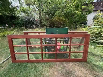 Photo of free Pair of solid wood internal glazed doors (Northway OX3) #2