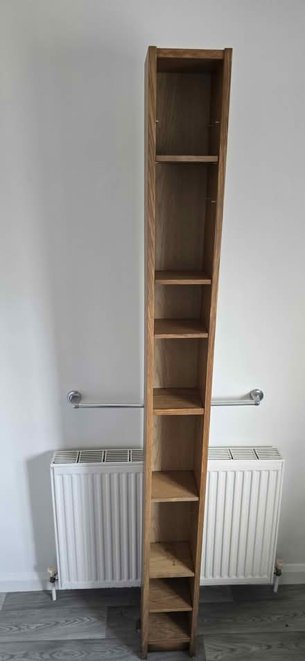 Photo of free Tall wooden shelf (Frenchgate Road BN22) #2