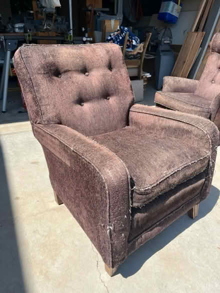 Photo of free Sofa chair black/brown (Uptown Whittier) #2
