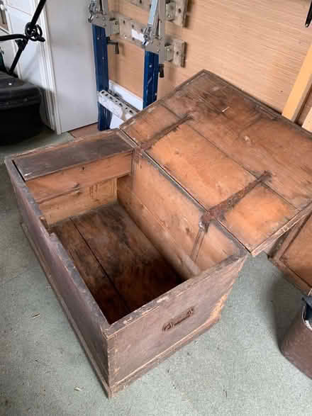 Photo of free Victorian Blanket Box (Brassington DE4) #2