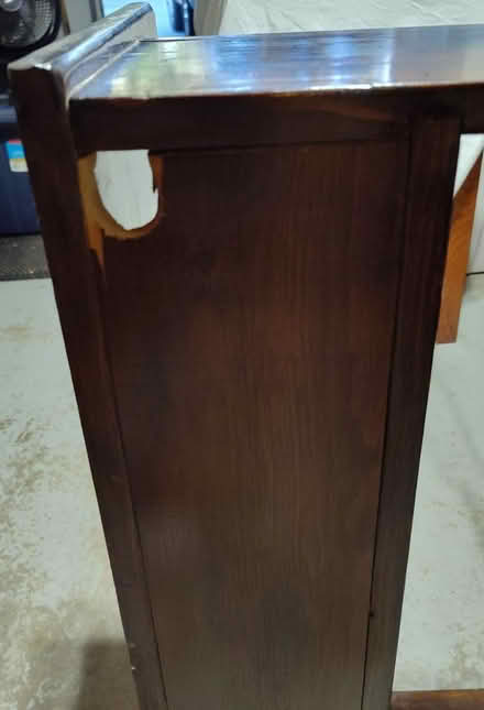 Photo of free Wooden storage shelf (Saugus) #3