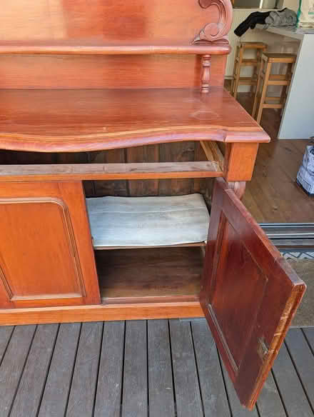 Photo of free Timber credenza/sideboard (Hawthorn) #1