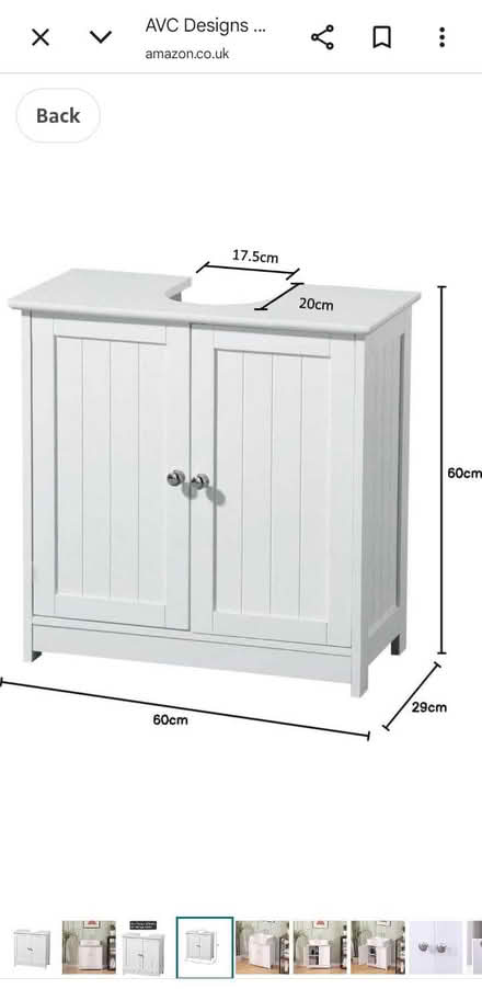 Photo of free Bathroom storage unit (King's Weald, off Kingsway.) #1