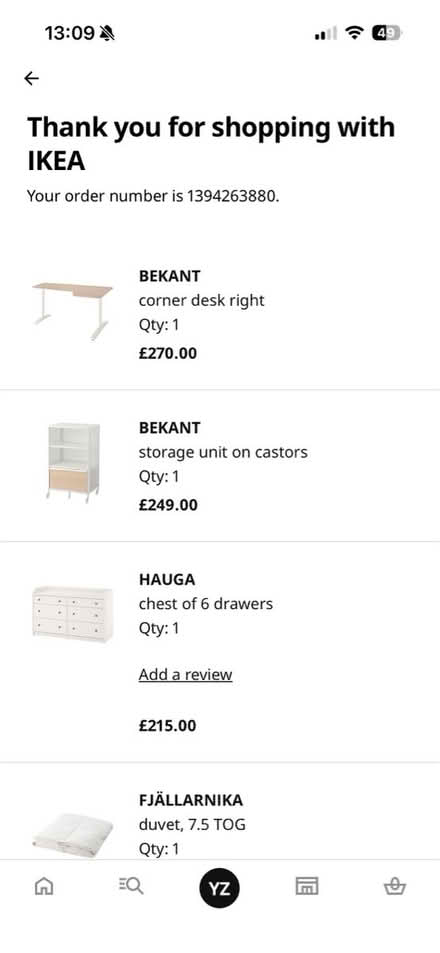 Photo of free IKEA BEKANT Storage Unit (East Croydon CR0) #3