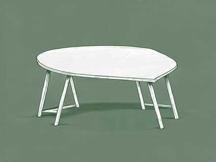Photo of outside metal garden table (Chapel Allerton LS7) #1