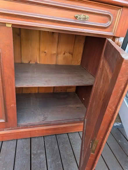 Photo of free Sideboard with display cabinet (Hawthorn) #3