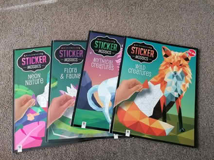 Photo of free 4 completed sticker books (Northfield EH8) #1