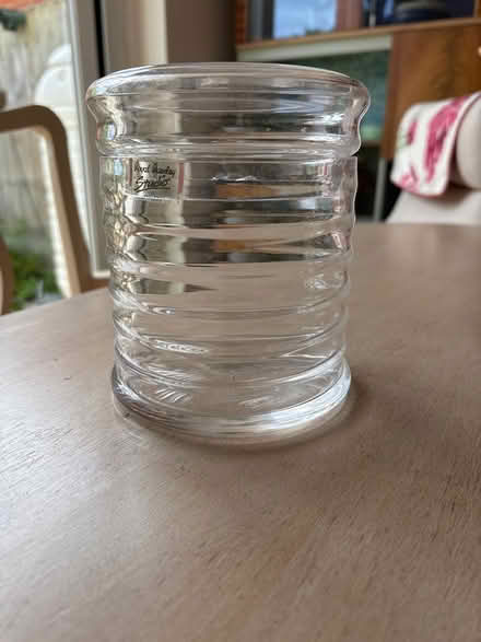 Photo of free Glass storage jar (Ashford, Surrey TW15) #1
