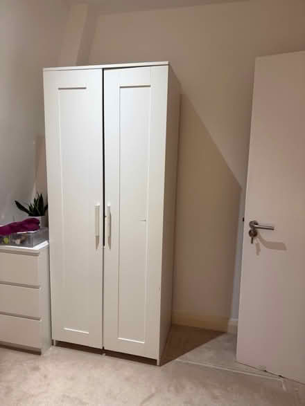 Photo of free White IKEA wardrobe (Westbourne Green W2) #1