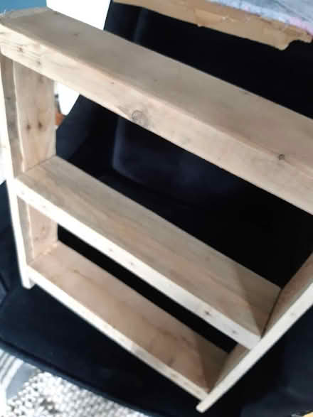 Photo of free Wooden shelf (homemade) (Leeds LS28) #2