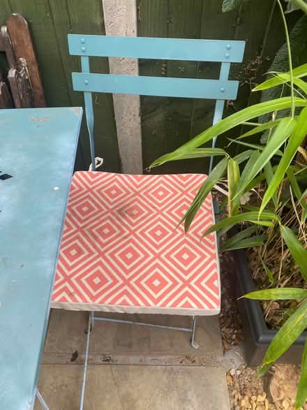 Photo of free Old metal garden table and chairs (Cranbourne Gardens MK41) #4