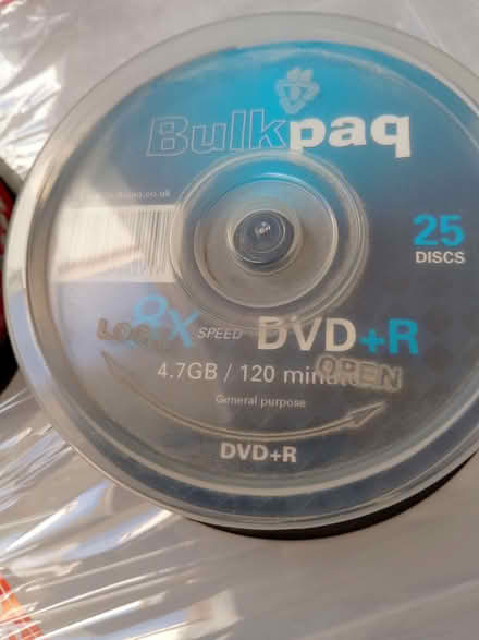 Photo of free CD-R Pack & DVD-R Pack (Bexhill TN39) #3