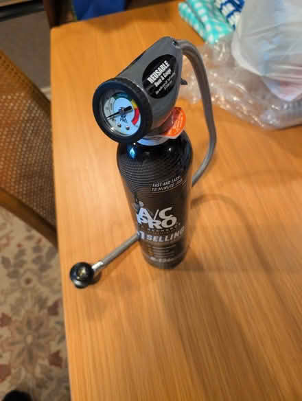 Photo of free R-134a recharge bottle/hose (capitol hill) #1