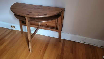 Photo of free dropleaf table (Hyde Park) #1