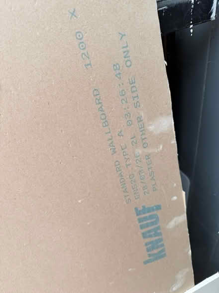 Photo of free Plasterboard offcuts, plaster and plasterboard adhesive (Swarkestone DE73) #1