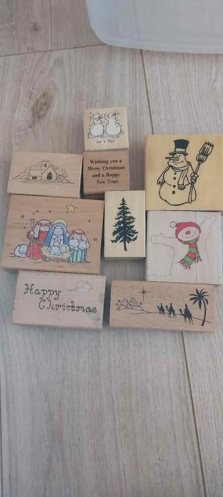 Photo of free Xmas rubber stamps (Lower Caversham, RG4) #1