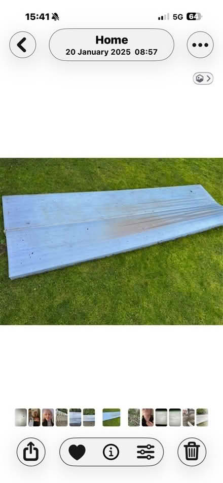 Photo of free Plastic roof panels 3.25mx1m joined salvaged (Purley CR8) #4