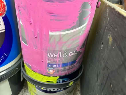 Photo of free Matt bright pink paint (Nr. Sidmouth) #1