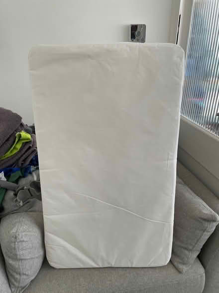 Photo of free Used Next to Me Crib Mattress (Jersey Farm AL4) #1