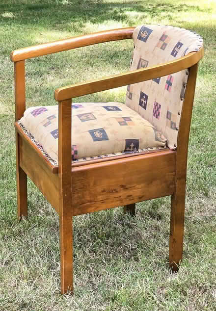 Photo of free Sturdy Bent Wood commode chair (Llandderfel LL23) #2
