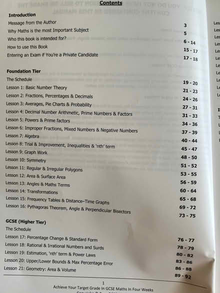 Photo of free GCSE Maths in four weeks (Pinkneys Green SL6) #2