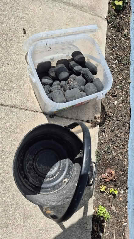 Photo of free Coal bucket and some coal (Worle BS22) #2