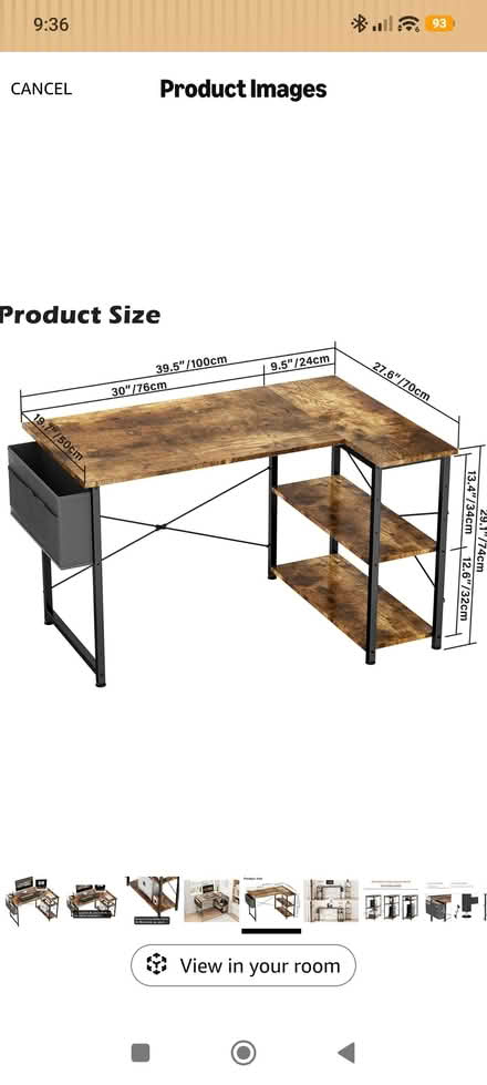 Photo of free Desk + chair (RG1) #2