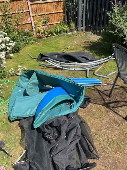 Photo of free Working 8ft trampoline (Leckhampton) #2