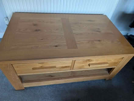 Photo of free Oak coffee table (Crewe CW2) #1